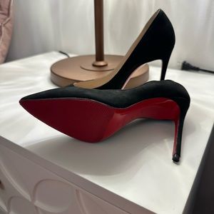 -SOLD- NEW Christian Louboutin Suede Heels BRAND